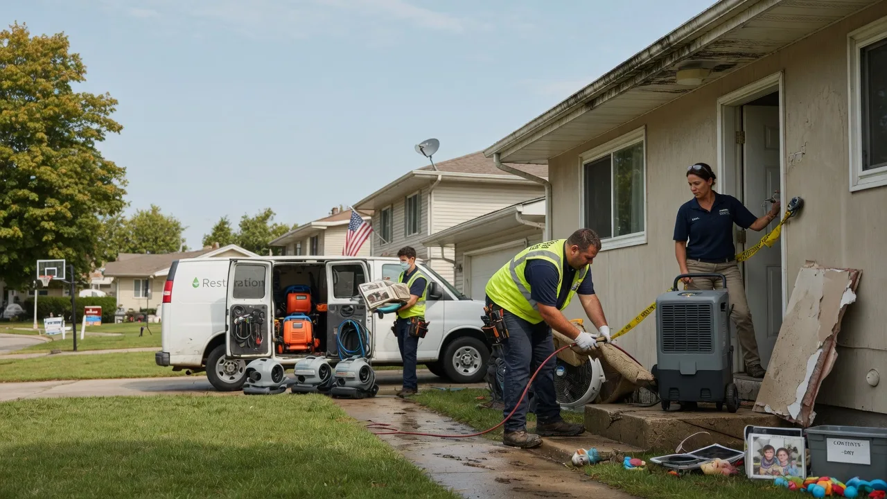 Water Damage Restoration in Pownal, ME near me